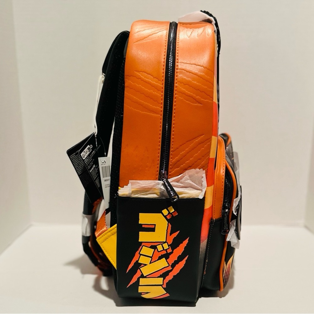 Loungefly NWT Godzilla Full Size Cosplay City in Flames Backpack - Picture 4 of 5